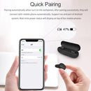 Q1 TWS Bluetooth 5.0 Binaural Stereo Wireless Sports Bluetooth Earphone(Black)