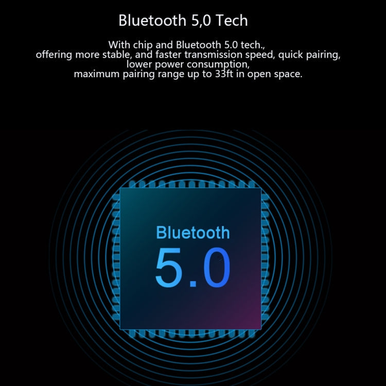Lansdon L23 Bluetooth 5.0 Waterproof Metal Magnetic Switch Bluetooth Headset