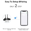 Lansdon L23 Bluetooth 5.0 Waterproof Metal Magnetic Switch Bluetooth Headset