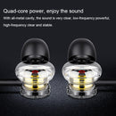 Lansdon L23 Bluetooth 5.0 Waterproof Metal Magnetic Switch Bluetooth Headset