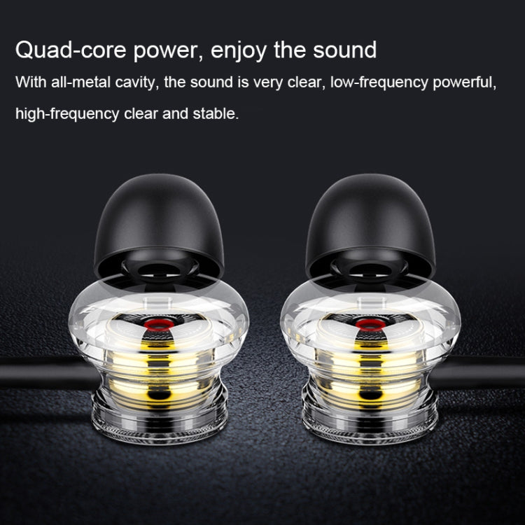 Lansdon L23 Bluetooth 5.0 Waterproof Metal Magnetic Switch Bluetooth Headset