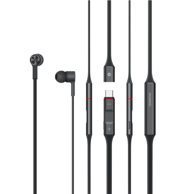 Original Huawei FreeLace CM70-C Bluetooth 5.0 Waterproof Hanging Neck Sports In-ear Bluetooth Headset(Black)