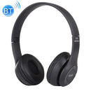 P47 Foldable Wireless Bluetooth Headphone with 3.5mm Audio Jack, Support MP3 / FM / Call(Black)