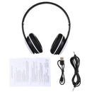 P47 Foldable Wireless Bluetooth Headphone with 3.5mm Audio Jack, Support MP3 / FM / Call(White)