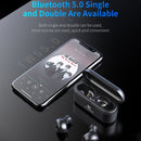 FLOVEME Universal Bluetooth 5.0 Earbuds Stereo Headset In-Ear Earphone with Charging Box