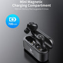 FLOVEME Universal Bluetooth 5.0 Earbuds Stereo Headset In-Ear Earphone with Charging Box