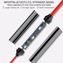 Q60 Magnetic Suction Universal Bluetooth Earphones Sport In Ear Stereo 5.0 Earphones (Black)