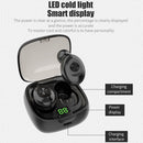 XG-8 TWS Digital Display Touch Bluetooth Earphone with Magnetic Charging Box(Pink)