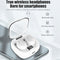 XG-8 TWS Digital Display Touch Bluetooth Earphone with Magnetic Charging Box(Pink)