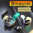 XG-8 TWS Digital Display Touch Bluetooth Earphone with Magnetic Charging Box(Blue)