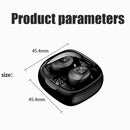 XG-8 TWS Digital Display Touch Bluetooth Earphone with Magnetic Charging Box(Blue)