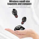 XG-8 TWS Digital Display Touch Bluetooth Earphone with Magnetic Charging Box(Blue)