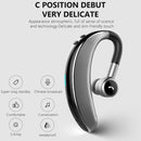 V7 Bluetooth 5.0 Business Style Wireless Stereo Sports Bluetooth Earphone, Support Inform Caller Name (Purple)