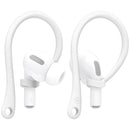 For AirPods 1 / 2 / Pro Anti-lost Silicone Earphone Ear-hook(Clear White)