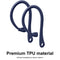 For AirPods 1 / 2 / Pro Anti-lost Silicone Earphone Ear-hook(Dark Blue)