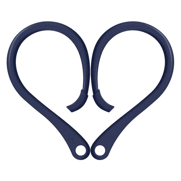 For AirPods 1 / 2 / Pro Anti-lost Silicone Earphone Ear-hook(Dark Blue)