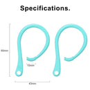 For AirPods 1 / 2 / Pro Anti-lost Silicone Earphone Ear-hook(Mint Green)