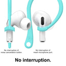 For AirPods 1 / 2 / Pro Anti-lost Silicone Earphone Ear-hook(Mint Green)