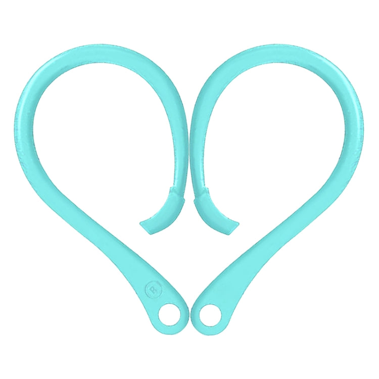 For AirPods 1 / 2 / Pro Anti-lost Silicone Earphone Ear-hook(Mint Green)