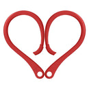 For AirPods 1 / 2 / Pro Anti-lost Silicone Earphone Ear-hook(Red)