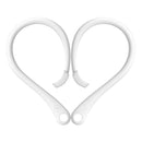 For AirPods 1 / 2 / Pro Anti-lost Silicone Earphone Ear-hook(White)