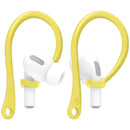 For AirPods 1 / 2 / Pro Anti-lost Silicone Earphone Ear-hook(Yellow)