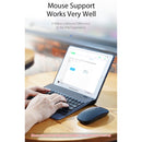 DUX DUCIS For iPad 10.2 & 10.5 inch Detachable Touch Bluetooth Keyboard PU Leather + Silicone Tablet Case with Smart Sleep & Wake-up / Pen Slot / Bracket(Black)