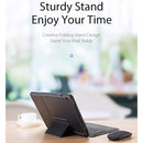 DUX DUCIS For iPad 10.2 & 10.5 inch Detachable Touch Bluetooth Keyboard PU Leather + Silicone Tablet Case with Smart Sleep & Wake-up / Pen Slot / Bracket(Black)