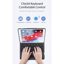 DUX DUCIS For iPad 10.2 & 10.5 inch Detachable Touch Bluetooth Keyboard PU Leather + Silicone Tablet Case with Smart Sleep & Wake-up / Pen Slot / Bracket(Black)