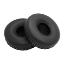 1 Pair For Beats Solo Wireless Headset Cushion Sponge Cover Earmuffs Replacement Earpads(Black)