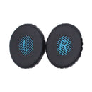 1 Pair For Bose OE2 / OE2i / SoundTrue Headset Cushion Sponge Cover Earmuffs Replacement Earpads(Black Blue)