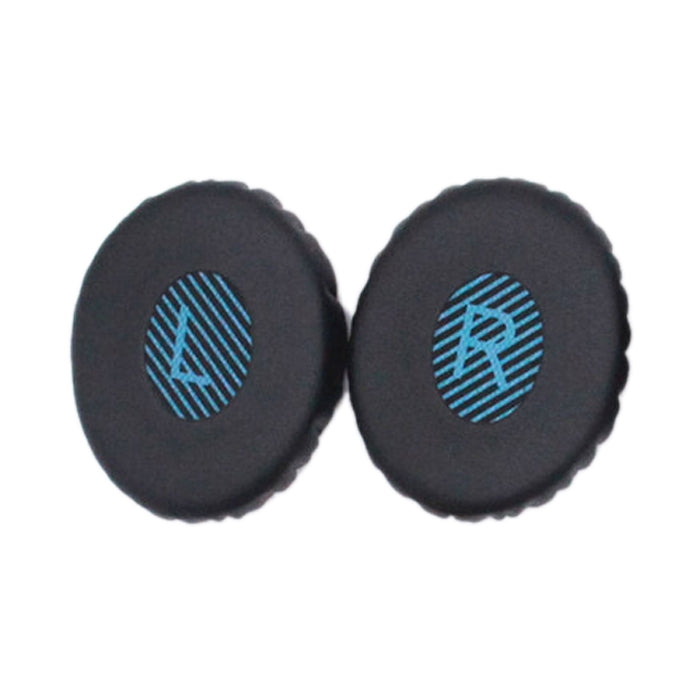 1 Pair For Bose OE2 / OE2i / SoundTrue Headset Cushion Sponge Cover Earmuffs Replacement Earpads(Black Blue)