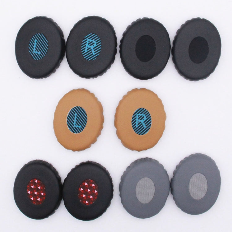1 Pair For Bose OE2 / OE2i / SoundTrue Headset Cushion Sponge Cover Earmuffs Replacement Earpads(Black Blue)