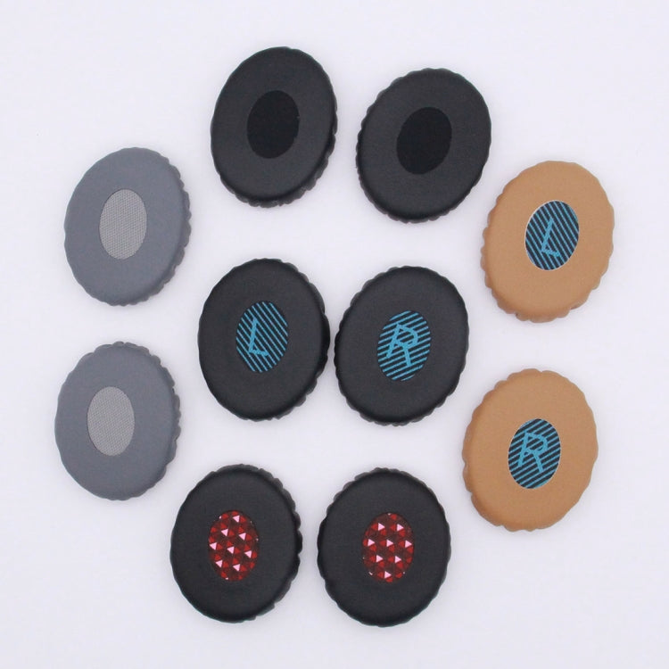 1 Pair For Bose OE2 / OE2i / SoundTrue Headset Cushion Sponge Cover Earmuffs Replacement Earpads(Black Blue)