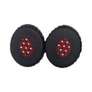 1 Pair For Bose OE2 / OE2i / SoundTrue Headset Cushion Sponge Cover Earmuffs Replacement Earpads(Black Red)