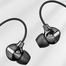 ROCK Space 3.5mm In-ear Stereo Music Earphones Wired Earphone with Mic & Line Control(Black)