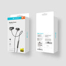 ROCK Space 3.5mm In-ear Stereo Music Earphones Wired Earphone with Mic & Line Control(Black)