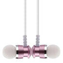 F108 Bluetooth 4.2 Hanging Neck Design Bluetooth Headset, Support Music Play & Switching & Volume Control & Answer(Rose Gold)