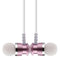 F108 Bluetooth 4.2 Hanging Neck Design Bluetooth Headset, Support Music Play & Switching & Volume Control & Answer(Rose Gold)