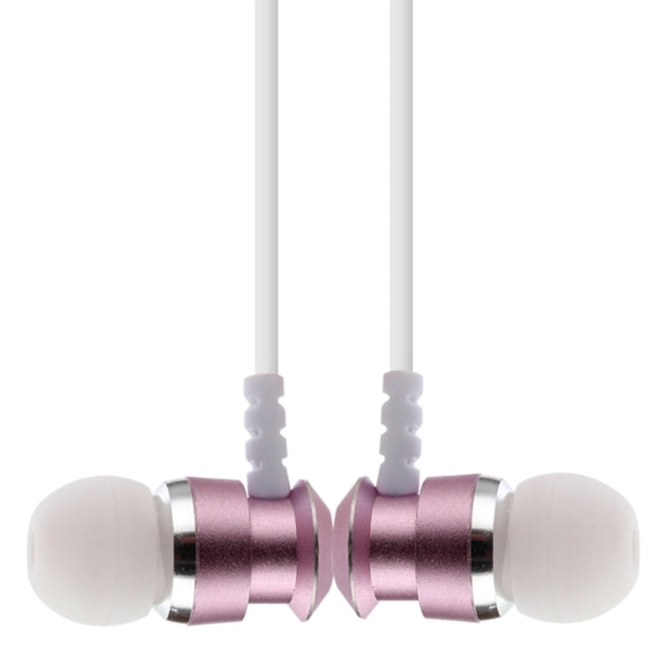 F108 Bluetooth 4.2 Hanging Neck Design Bluetooth Headset, Support Music Play & Switching & Volume Control & Answer(Rose Gold)