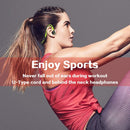 Mucro ML233 Foldable Wired Running Sports Headphones Night Neckband In-Ear Stereo Earphones, Cable Length: 1.2m(Green)