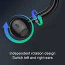 Original Lenovo TW16 TWS ENC Noise Reduction 180 Degree Rotatable Single Hanging-ear Bluetooth Earphone, Support for Call