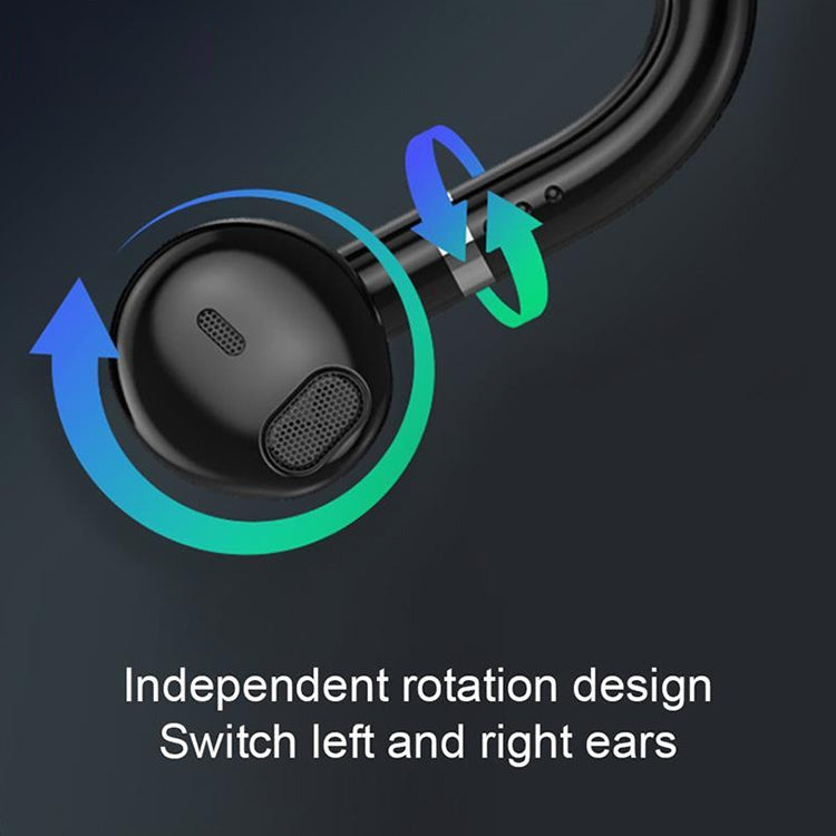 Original Lenovo TW16 TWS ENC Noise Reduction 180 Degree Rotatable Single Hanging-ear Bluetooth Earphone, Support for Call