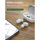 Original Lenovo XT91 Intelligent Noise Reduction Mini Wireless Bluetooth Earphone with Charging Box & LED Power Digital Display, Support Touch & HD Call & Voice Assistant & Dual-mode Earphone (Black)