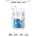 TOTUDESIGN EAUB-045 Glory Series Simplified Version TWS Wireless Bluetooth Earphone(White)