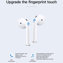 TOTUDESIGN EAUB-045 Glory Series Simplified Version TWS Wireless Bluetooth Earphone(White)