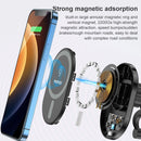MOMAX CM17 15W Magnetic Air Outlet Car Wireless Charging Mobile Phone Holder For iPhone 12 Series