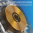 MOMAX CM17 15W Magnetic Air Outlet Car Wireless Charging Mobile Phone Holder For iPhone 12 Series