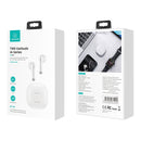 USAMS-IA04 Zero Sense Series Wireless Bluetooth 5.0 Mini TWS Earphone with Charging Box (White)