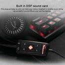 Kingston HyperX Cloud II HXS-HSDG1 Hurricane Amp USB AMP 7.1 Wire Control Game Sound Card(Black)